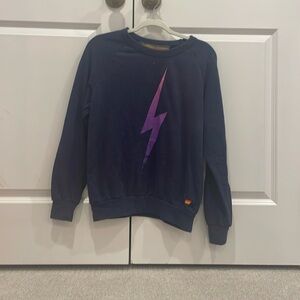 Small Aviator Nation lightning bolt sweatshirt